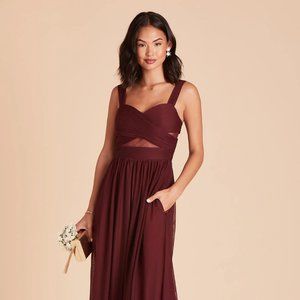 XS Birdy Grey Elyse Cabernet Gown
